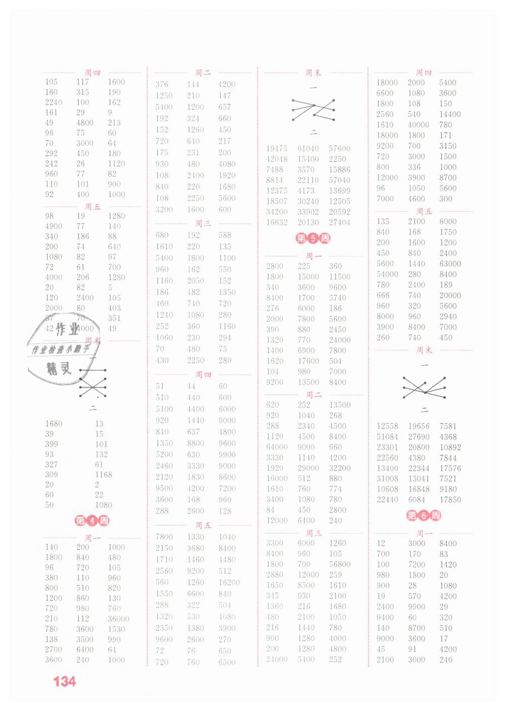 2019年通城學(xué)典小學(xué)數(shù)學(xué)計(jì)算能手四年級下冊蘇教版江蘇專用 第2頁