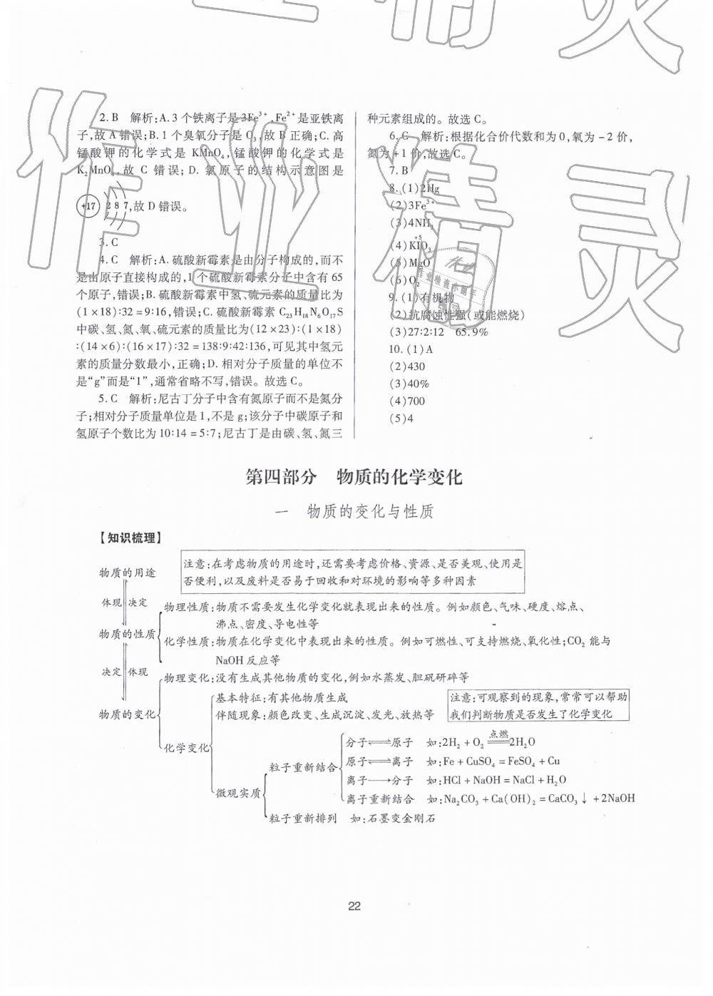 2019年山西省中考指導(dǎo)化學(xué) 第22頁