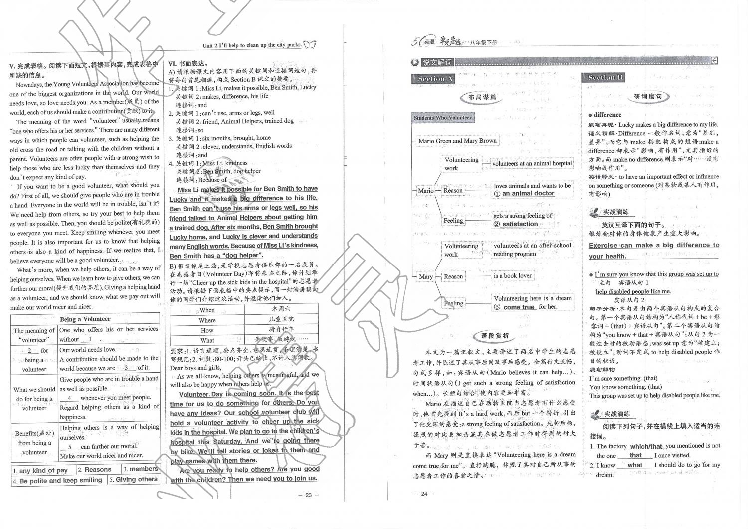 2019年單元導練八年級英語下冊人教版 第12頁