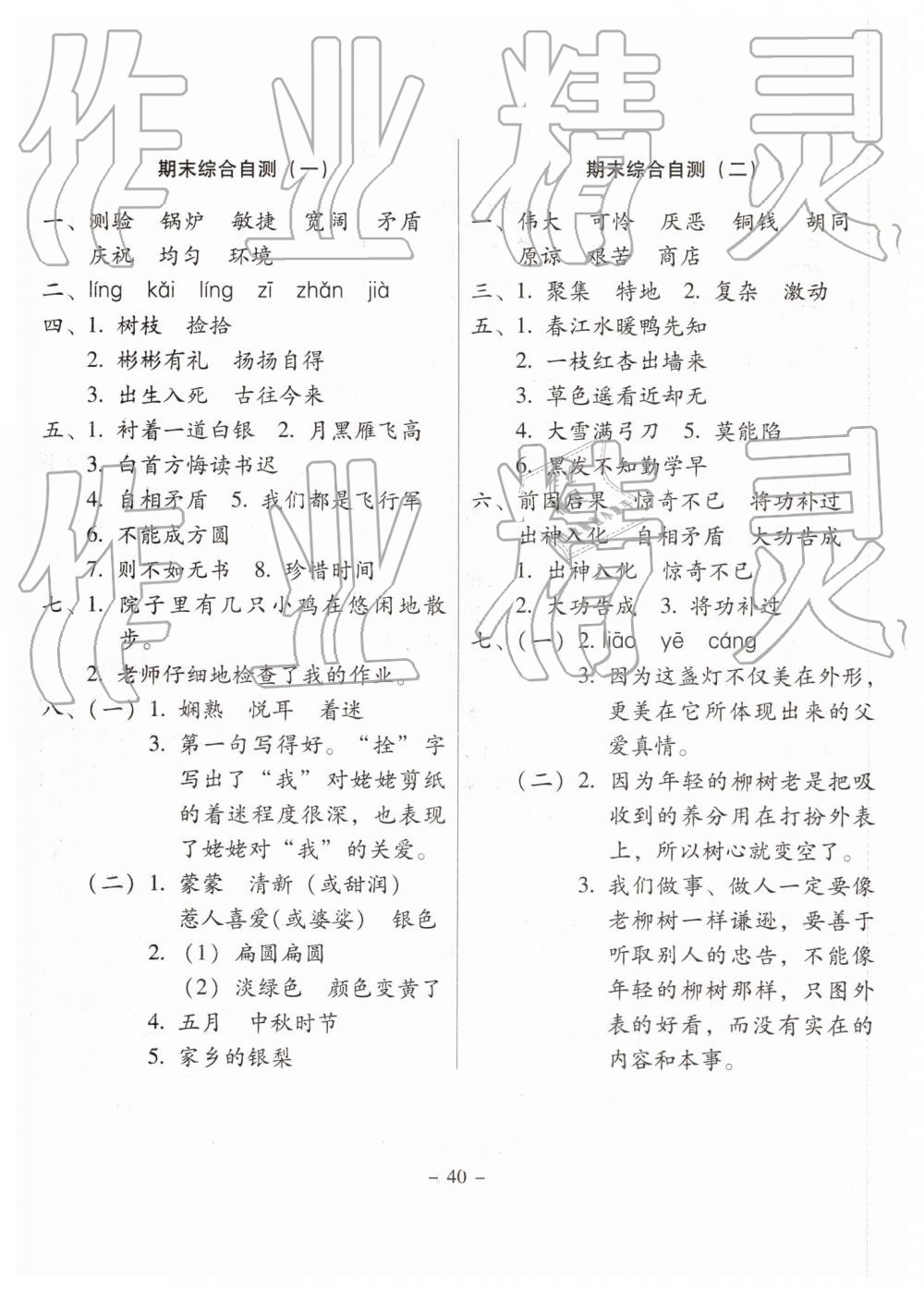 2019年新課標兩導(dǎo)兩練高效學(xué)案三年級語文下冊語文版 第17頁