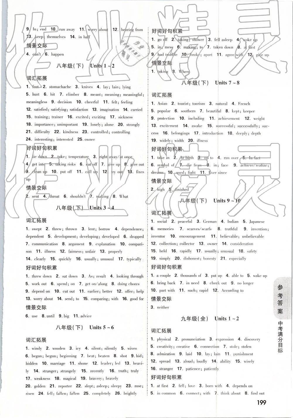 2019年萬唯教育中考試題研究英語青海專版 第3頁