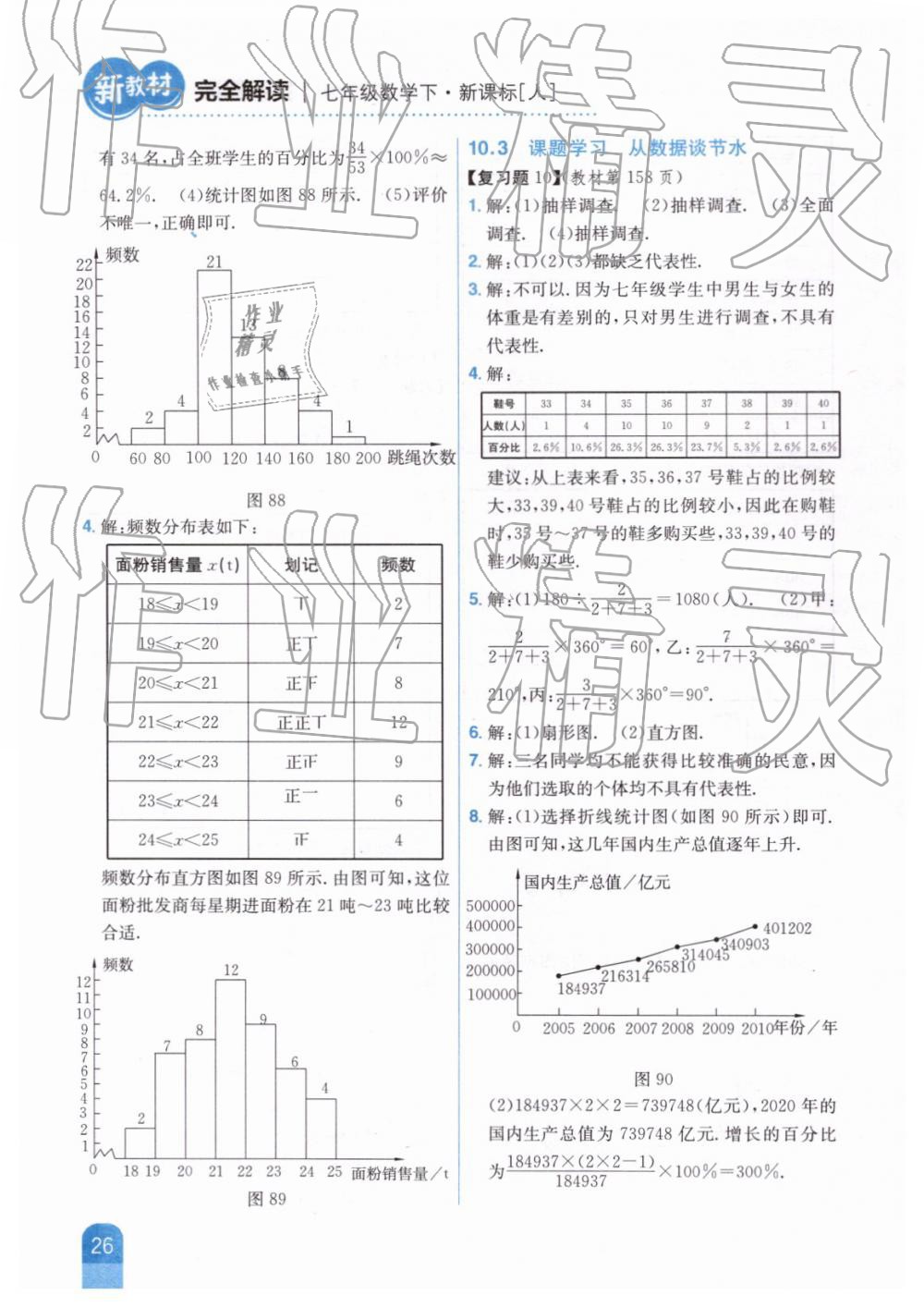 2019年新教材完全解讀七年級數(shù)學(xué)下冊人教版 第63頁