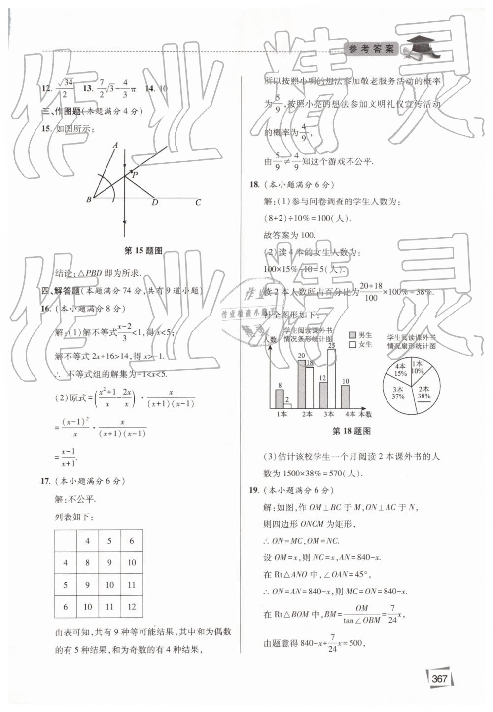 2019年初中畢業(yè)升學(xué)復(fù)習(xí)指導(dǎo)數(shù)學(xué) 第52頁