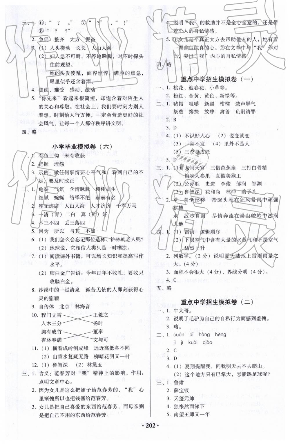 2019年小学毕业总复习六年级语文 第14页