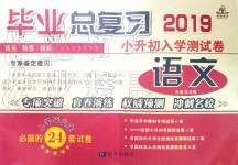 2019年畢業(yè)總復習小升初入學測試卷語文