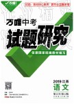 2019年萬(wàn)唯教育中考試題研究九年級(jí)語(yǔ)文江西專(zhuān)版