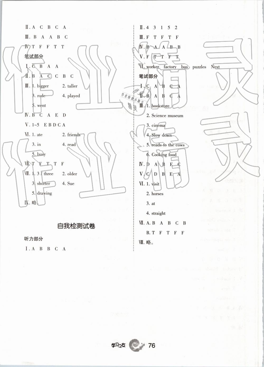 2019年學(xué)習(xí)之友六年級(jí)英語(yǔ)下冊(cè)人教版 第8頁(yè)