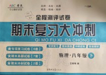 2019年全程測評試卷期末復習大沖刺八年級物理下冊
