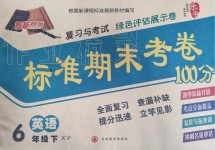 2019年標準期末考卷100分六年級英語下冊科普版