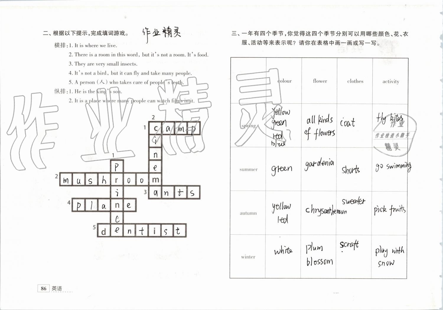 2019年學(xué)習(xí)與探究暑假學(xué)習(xí)五年級(jí)江蘇人民出版社 第63頁(yè)