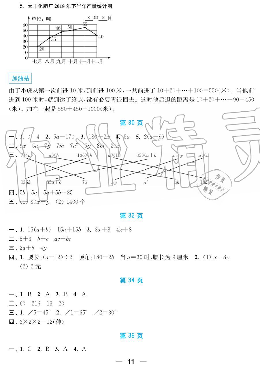 2019年超能学典暑假接力棒4升5语数英南京大学出版社 第11页