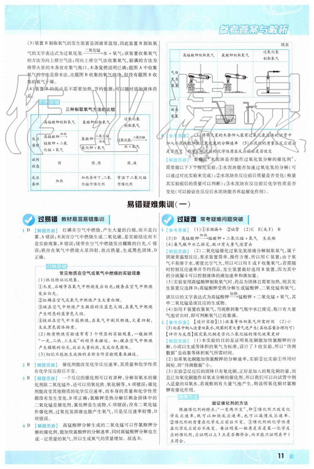 2019年一遍過初中化學九年級上冊滬教版 第11頁