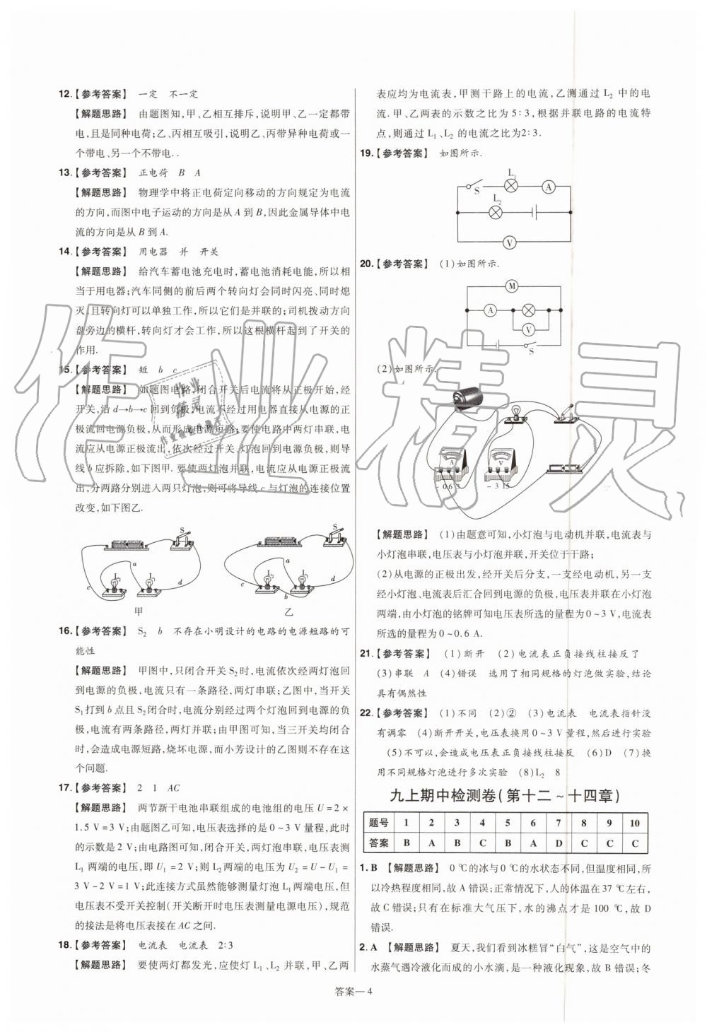 2019年一遍過(guò)初中物理九年級(jí)全一冊(cè)滬科版 第68頁(yè)