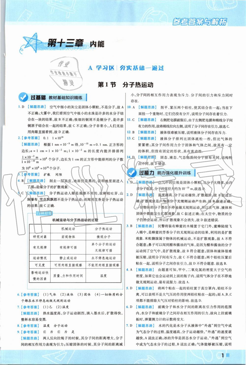 2019年一遍過(guò)初中物理九年級(jí)全一冊(cè)人教版 第1頁(yè)