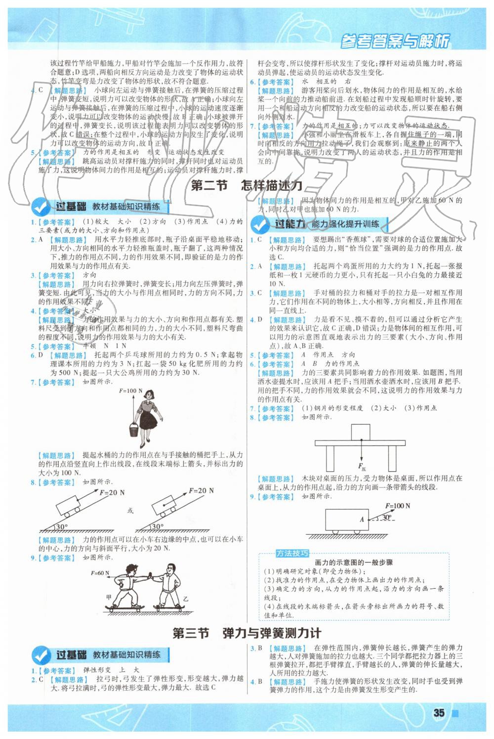 2019年一遍过初中物理八年级上册沪科版 第35页