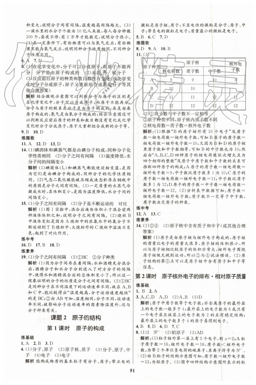 2019年初中同步学考优化设计九年级化学上册人教版 第7页