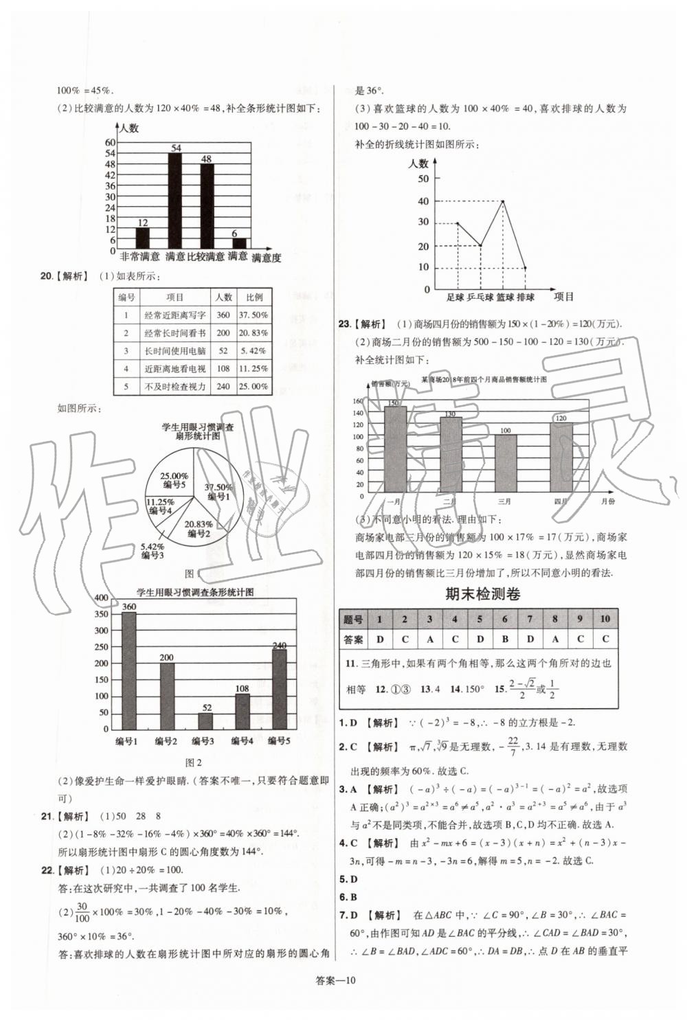 2019年一遍過初中數(shù)學(xué)八年級上冊華師大版 第62頁