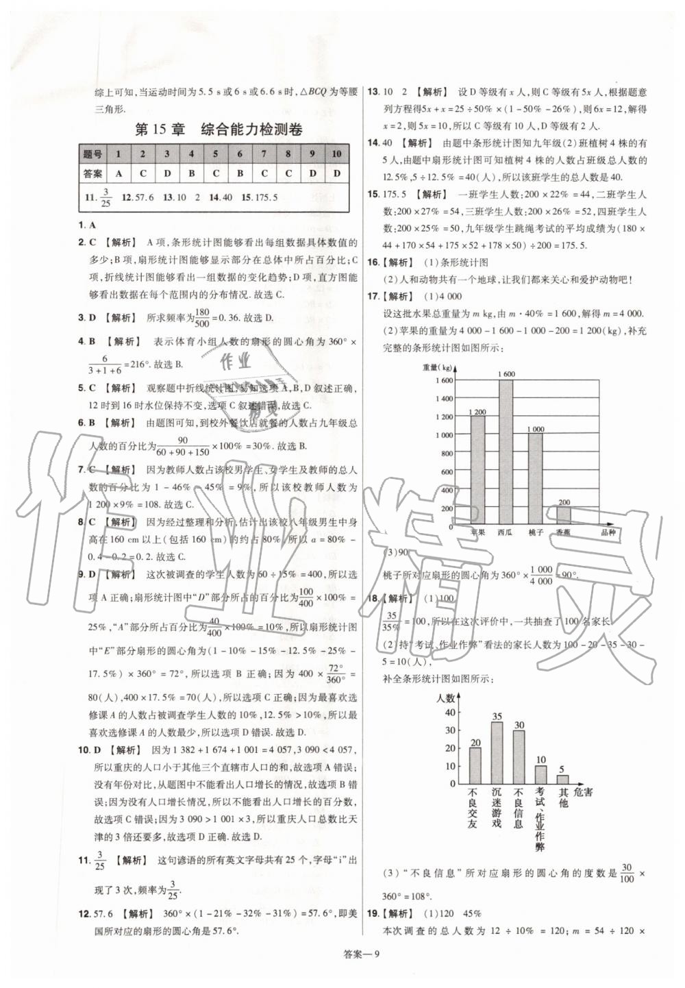 2019年一遍過(guò)初中數(shù)學(xué)八年級(jí)上冊(cè)華師大版 第61頁(yè)