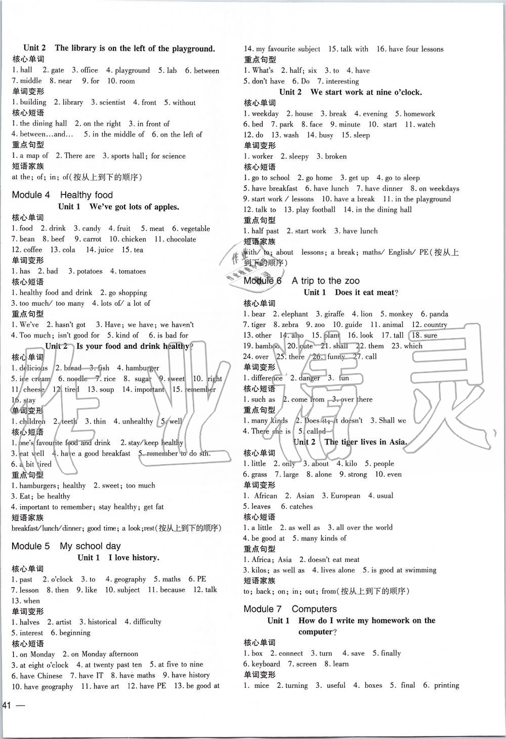 2019年點(diǎn)撥訓(xùn)練七年級(jí)英語(yǔ)上冊(cè)外研版 第26頁(yè)