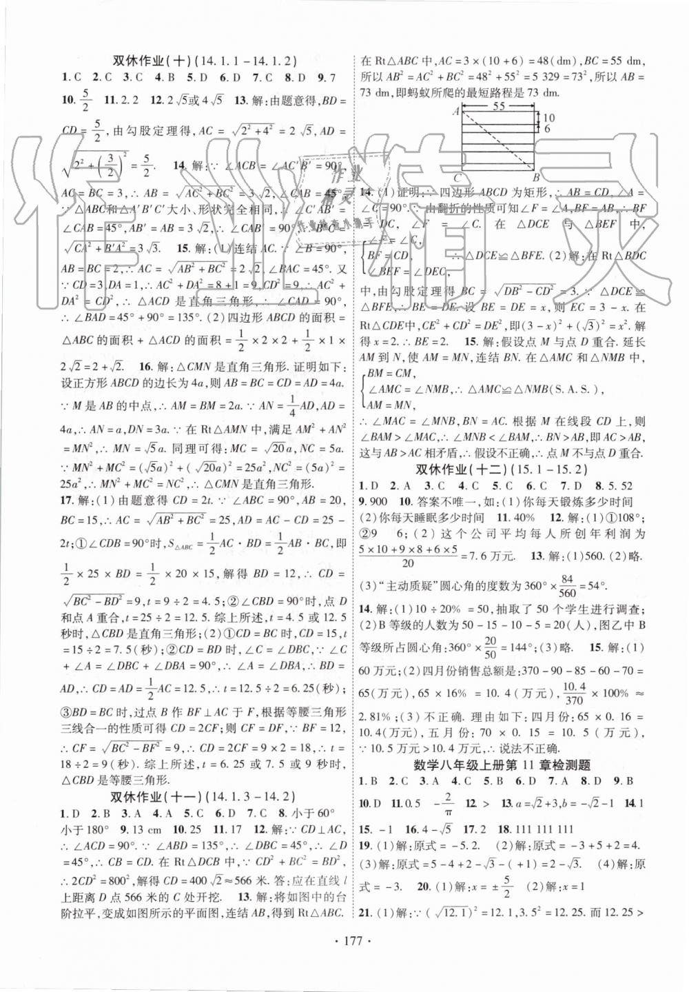 2019年暢優(yōu)新課堂八年級數(shù)學(xué)上冊華師大版 第13頁