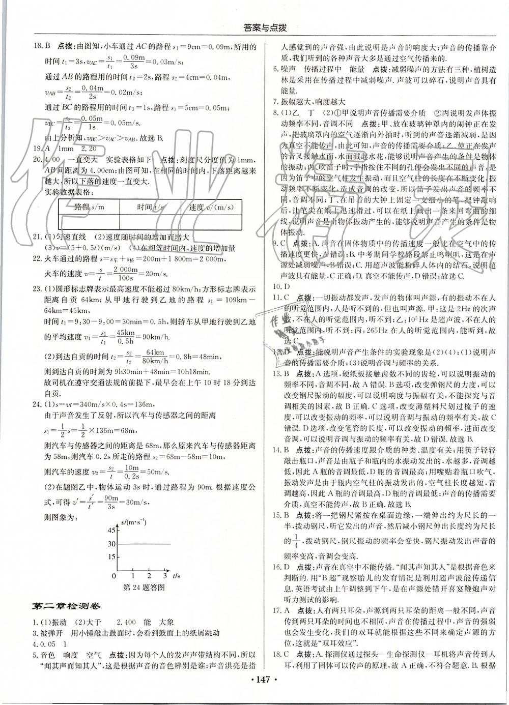 2019年啟東中學作業(yè)本八年級物理上冊人教版 第25頁