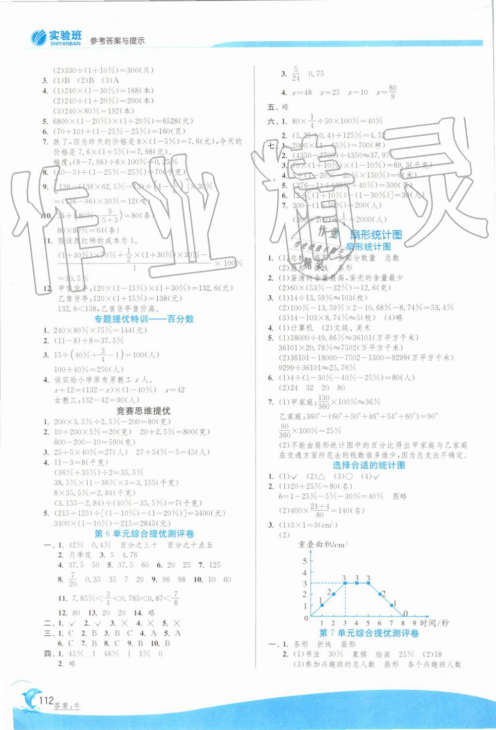 2019年實驗班提優(yōu)訓練六年級數(shù)學上冊人教版 第10頁