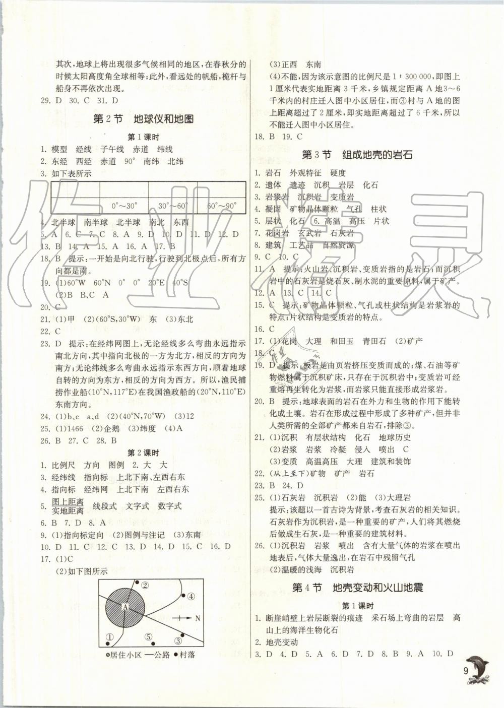 2019年實驗班提優(yōu)訓練七年級科學上冊浙教版 第9頁