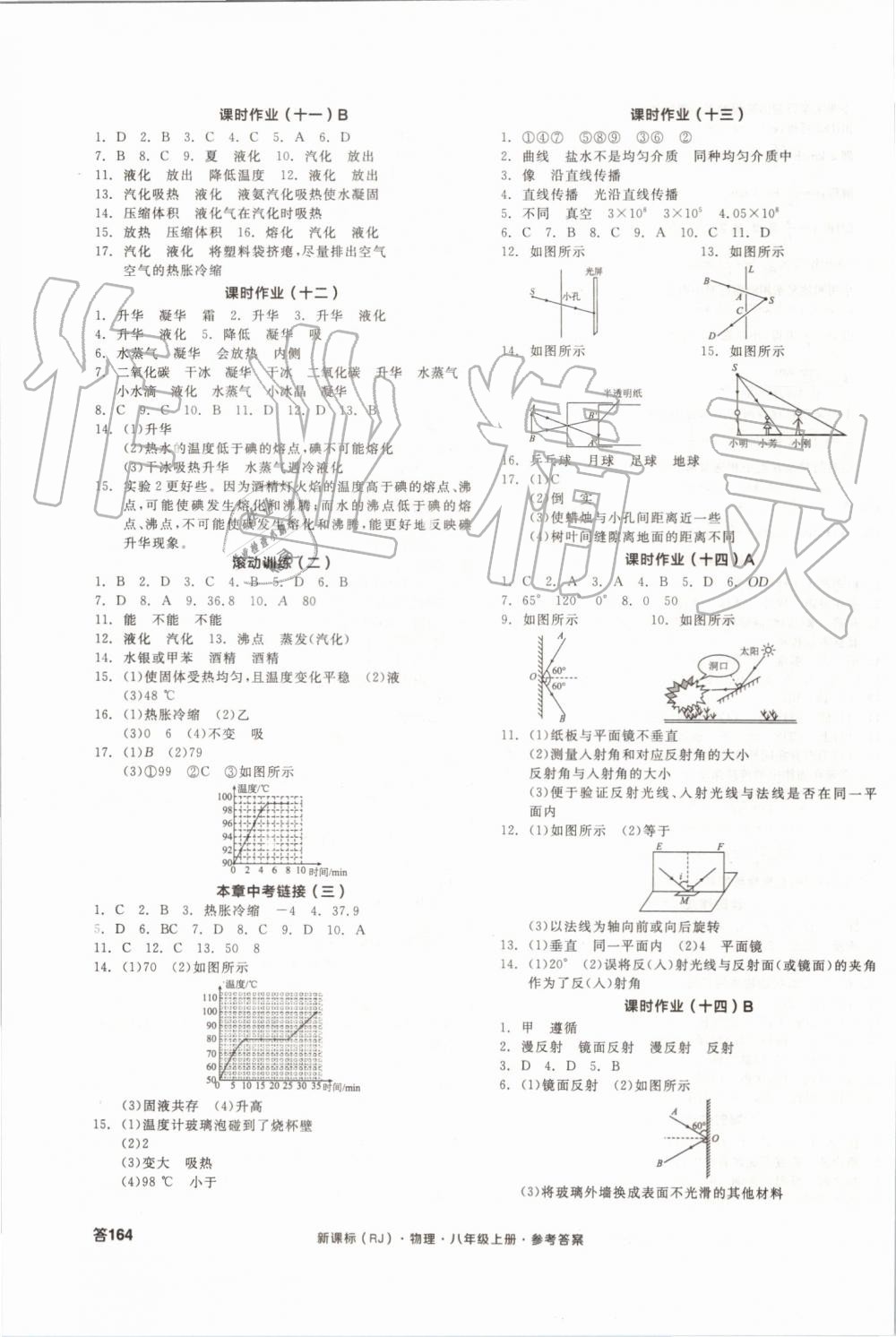 2019年全品學(xué)練考八年級(jí)物理上冊(cè)人教版 第11頁(yè)