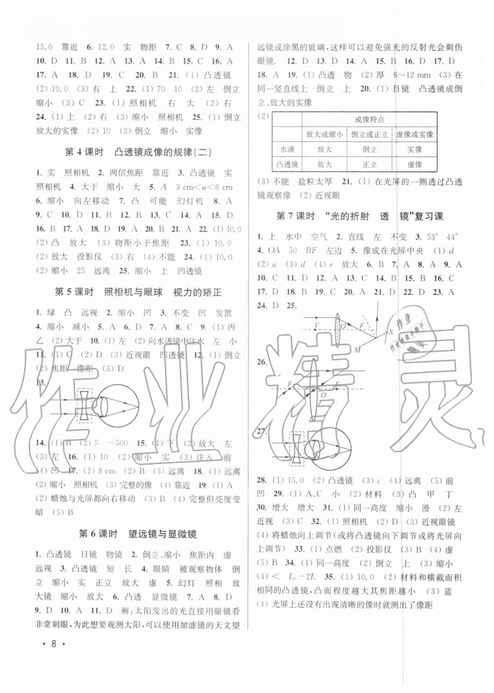 2019年百分百訓(xùn)練八年級(jí)物理上冊(cè)江蘇版 第8頁