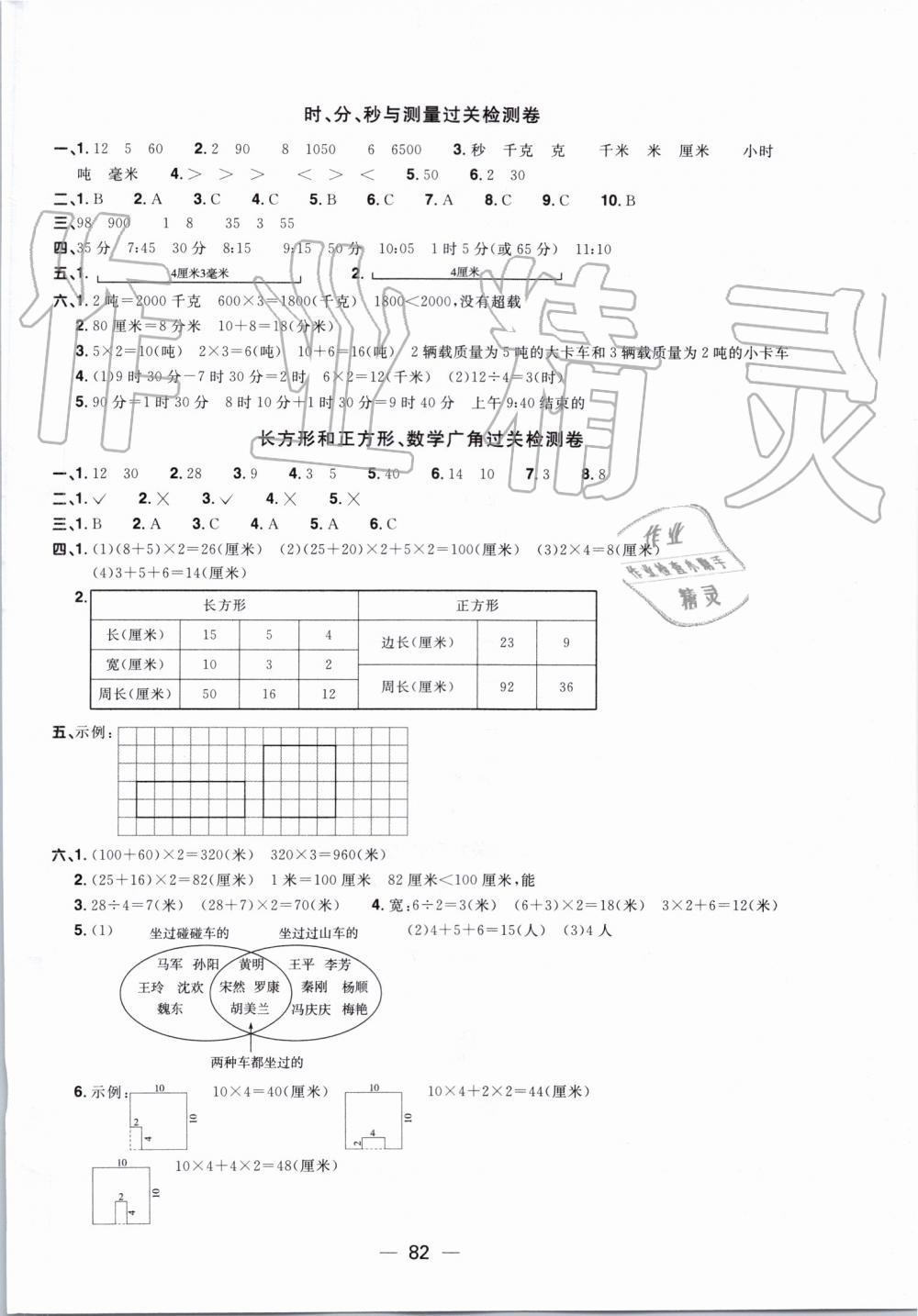 2019年陽(yáng)光同學(xué)一線名師全優(yōu)好卷三年級(jí)數(shù)學(xué)上冊(cè)人教版 第6頁(yè)