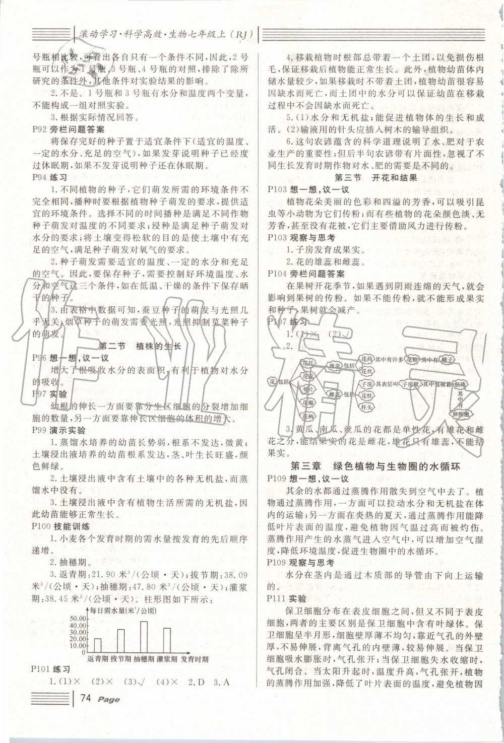 2019年名校課堂七年級(jí)生物上冊(cè)人教版 第6頁