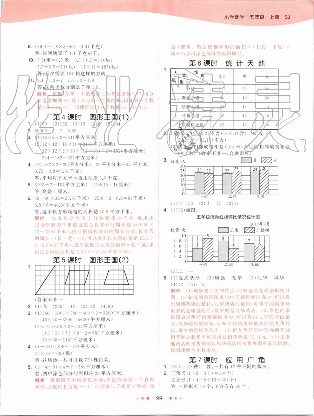 2019年53天天練小學(xué)數(shù)學(xué)五年級(jí)上冊(cè)蘇教版 第15頁