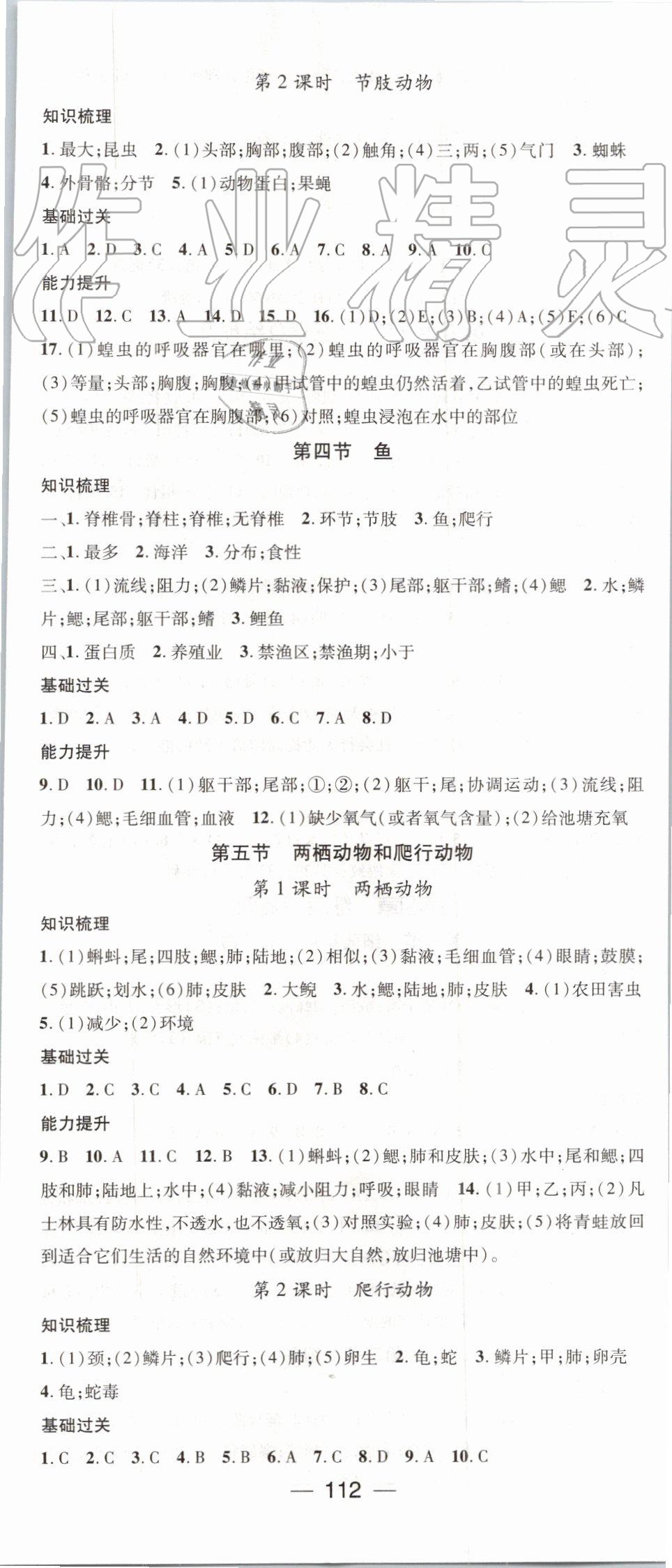 2019年名師測(cè)控八年級(jí)生物上冊(cè)人教版 第2頁(yè)