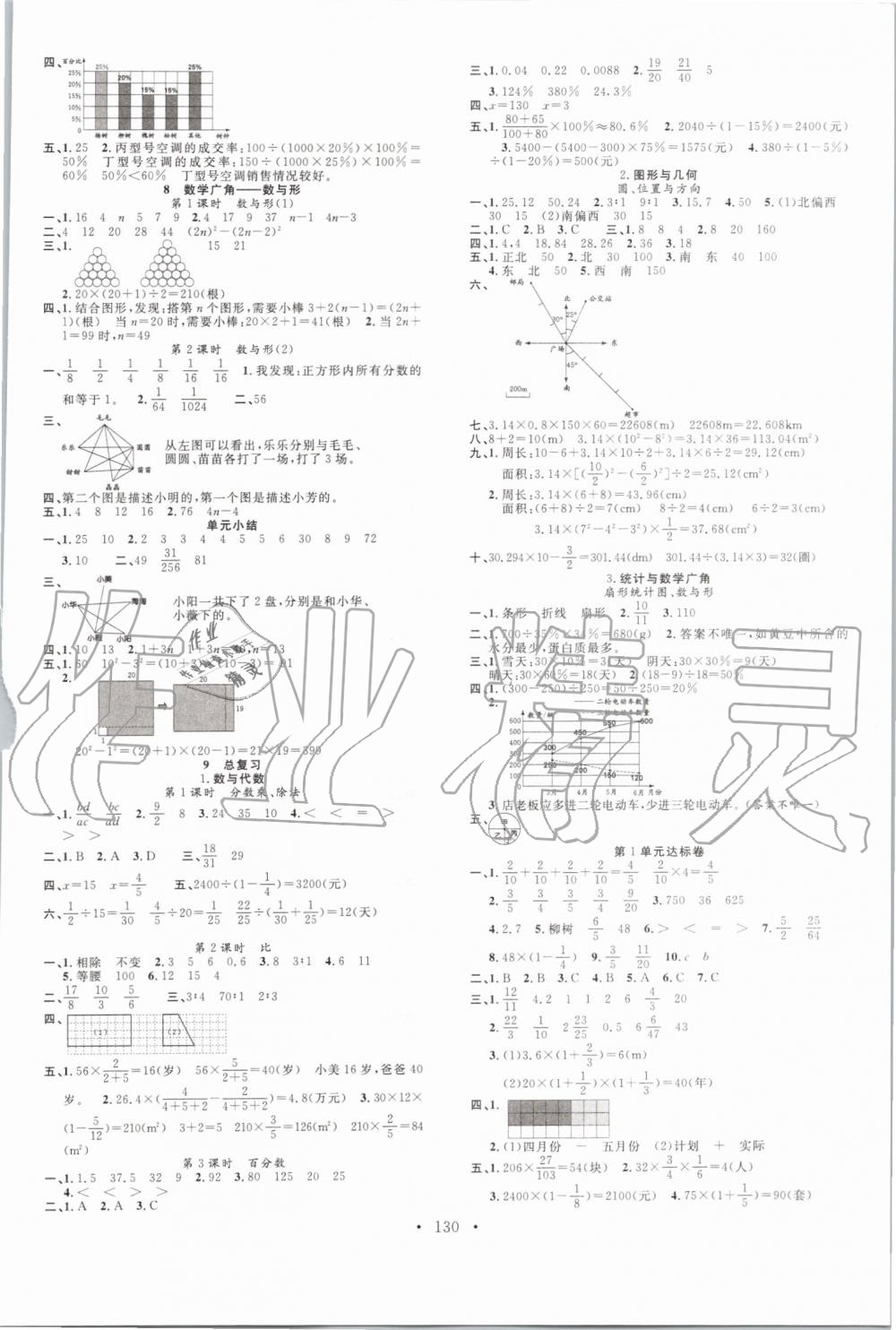 2019年名校課堂六年級(jí)數(shù)學(xué)上冊(cè)人教版 第6頁(yè)