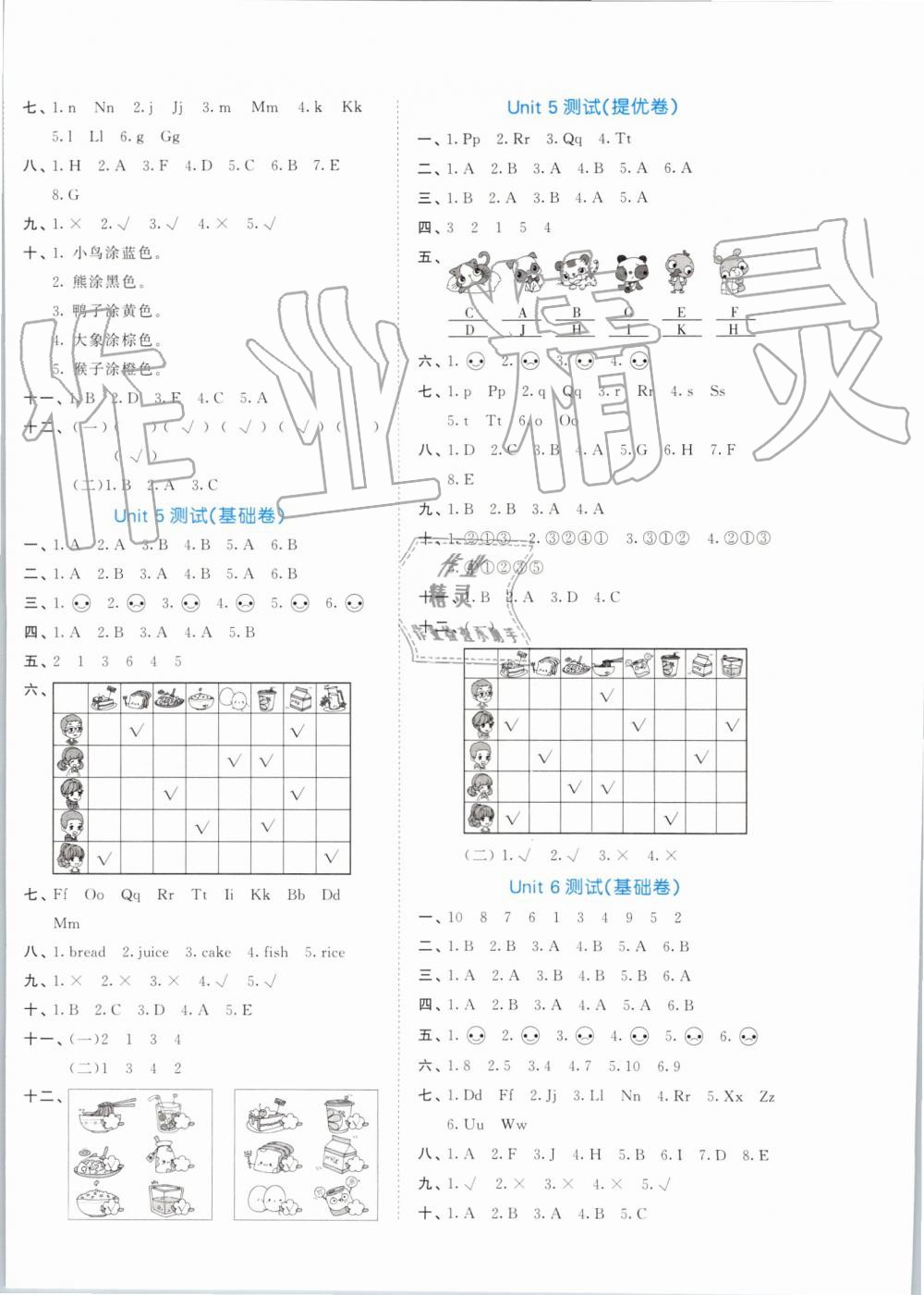 2019年53全優(yōu)卷小學英語三年級上冊人教PEP版 第4頁