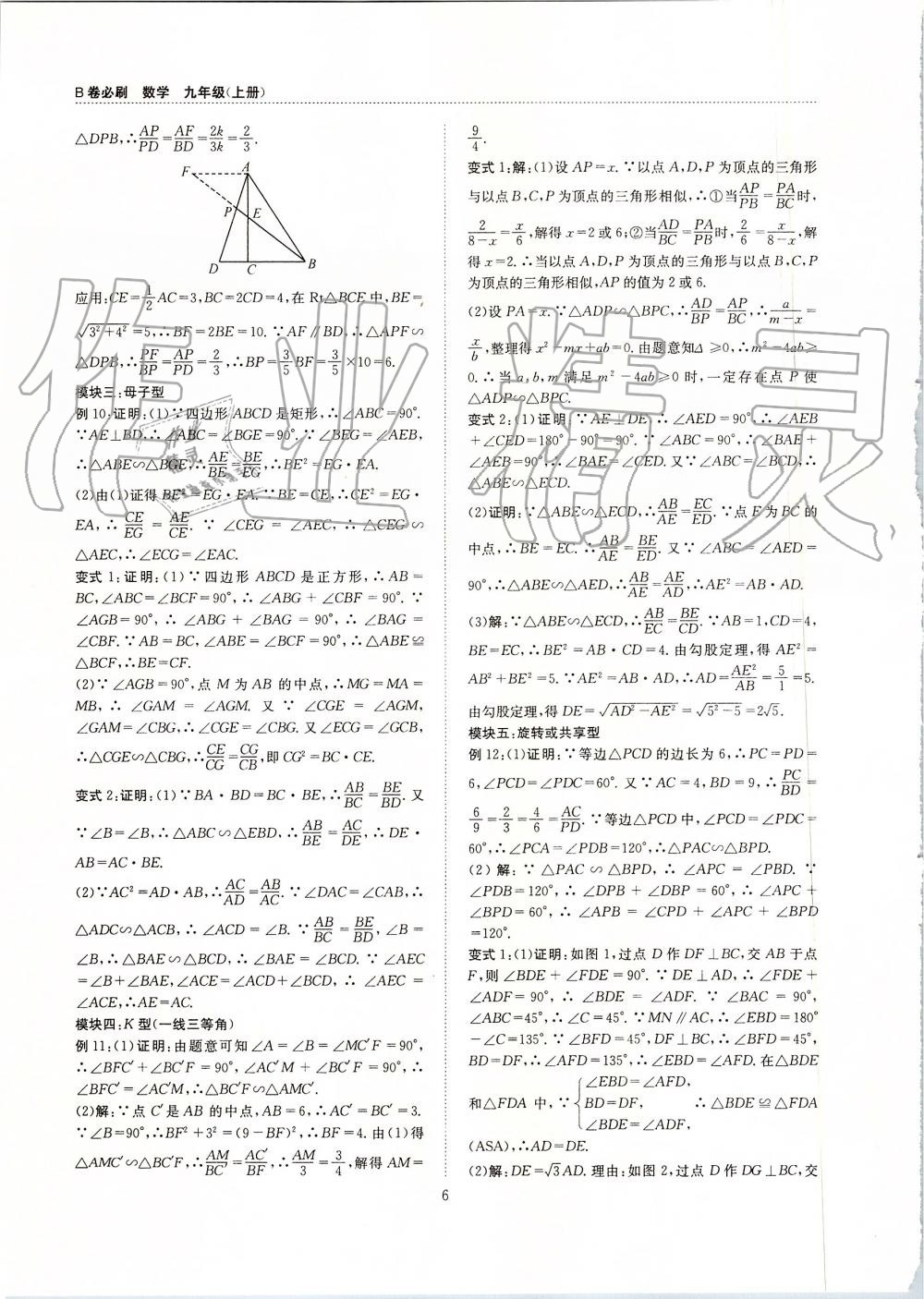 2019年B卷必刷九年級數(shù)學全一冊北師大版 第6頁