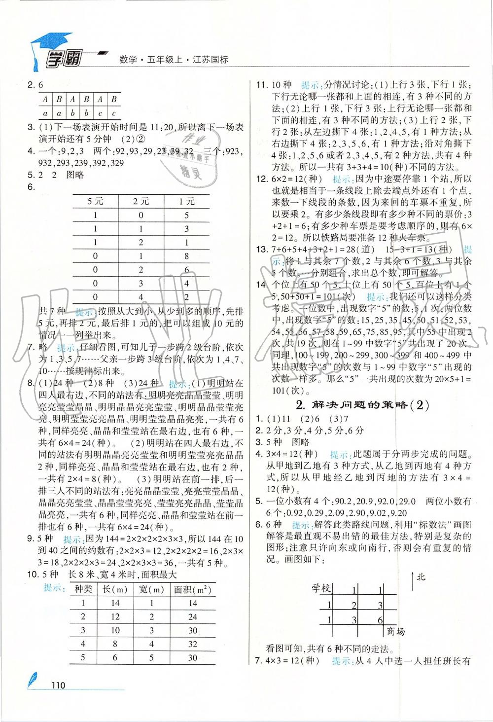 2019年經(jīng)綸學(xué)典學(xué)霸五年級(jí)數(shù)學(xué)上冊(cè)江蘇版 第16頁(yè)