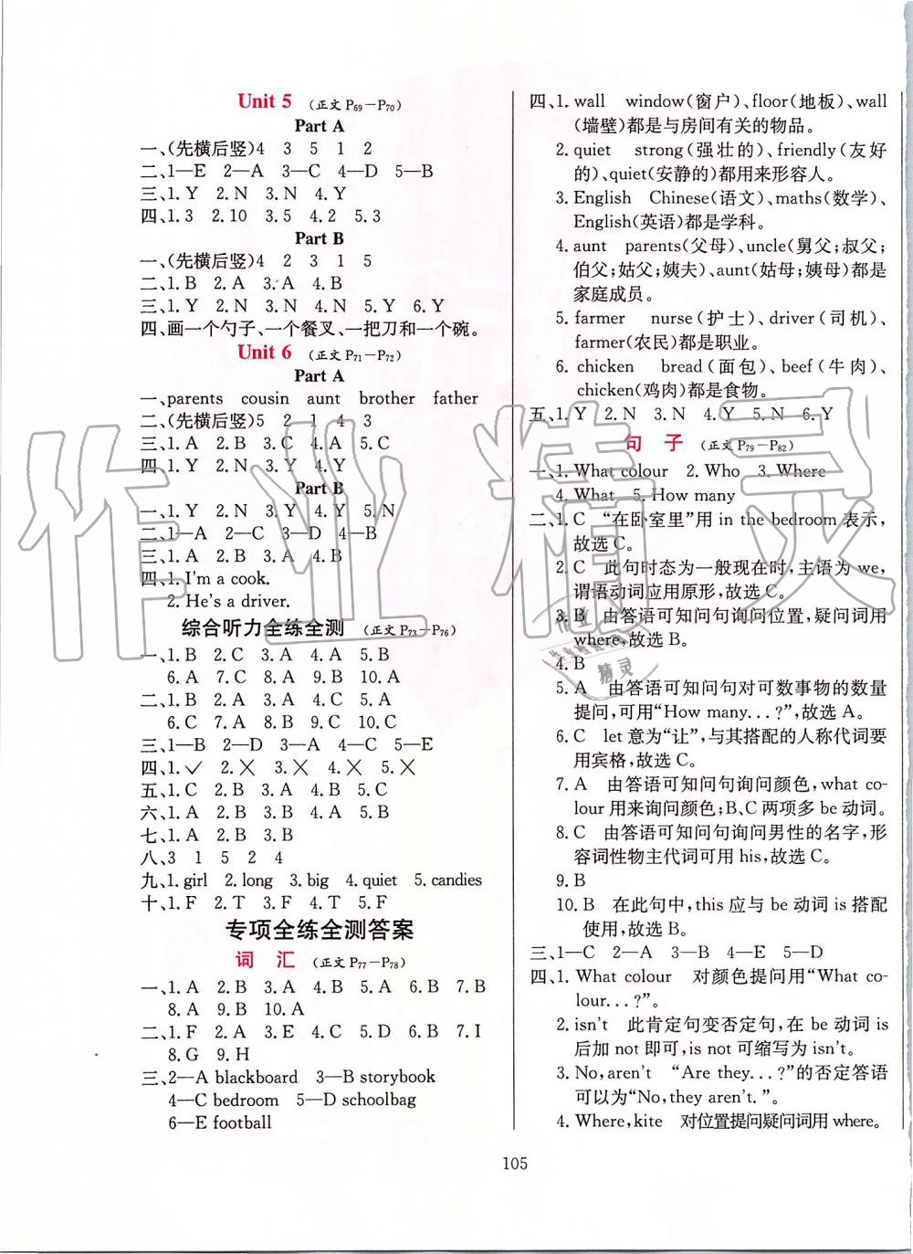 2019年小學(xué)教材全練四年級(jí)英語上冊(cè)人教PEP版 第13頁