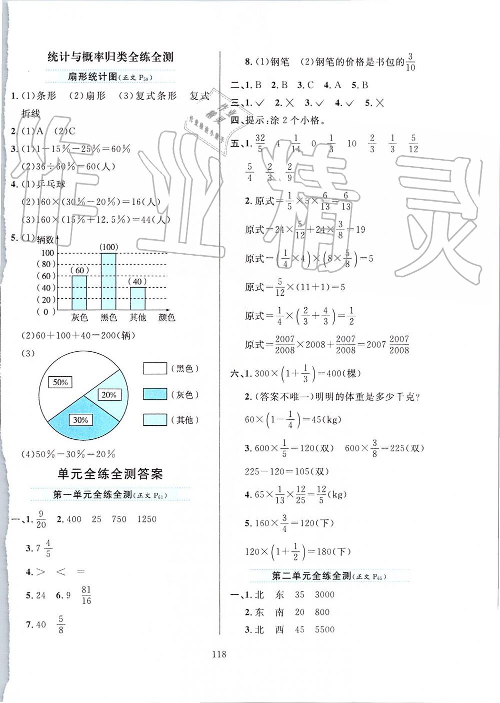 2019年小學(xué)教材全練六年級(jí)數(shù)學(xué)上冊(cè)人教版 第18頁(yè)