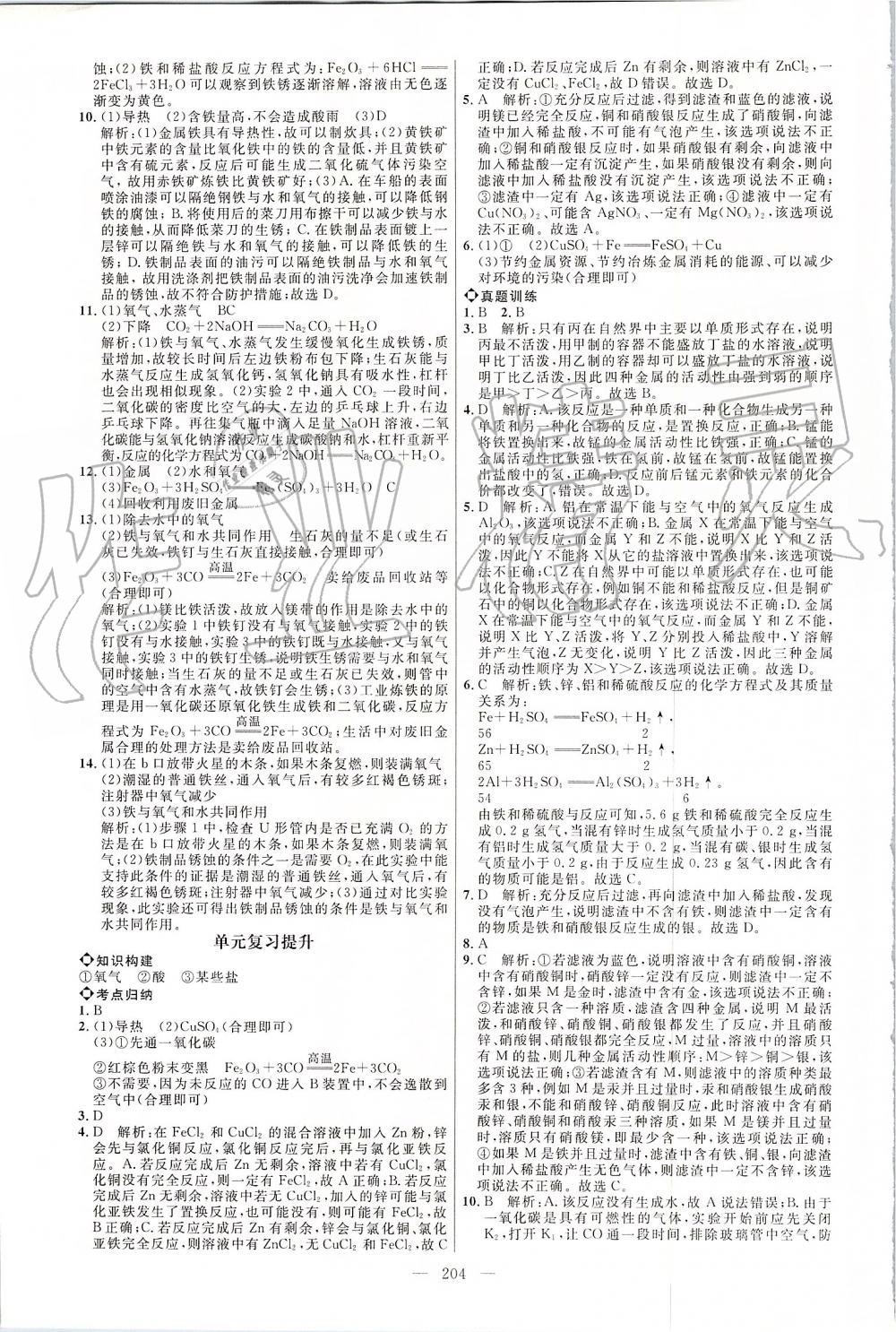 2019年细解巧练九年级化学全一册鲁教版 第23页