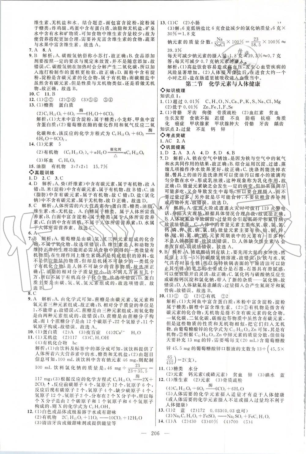 2019年细解巧练九年级化学全一册鲁教版 第25页