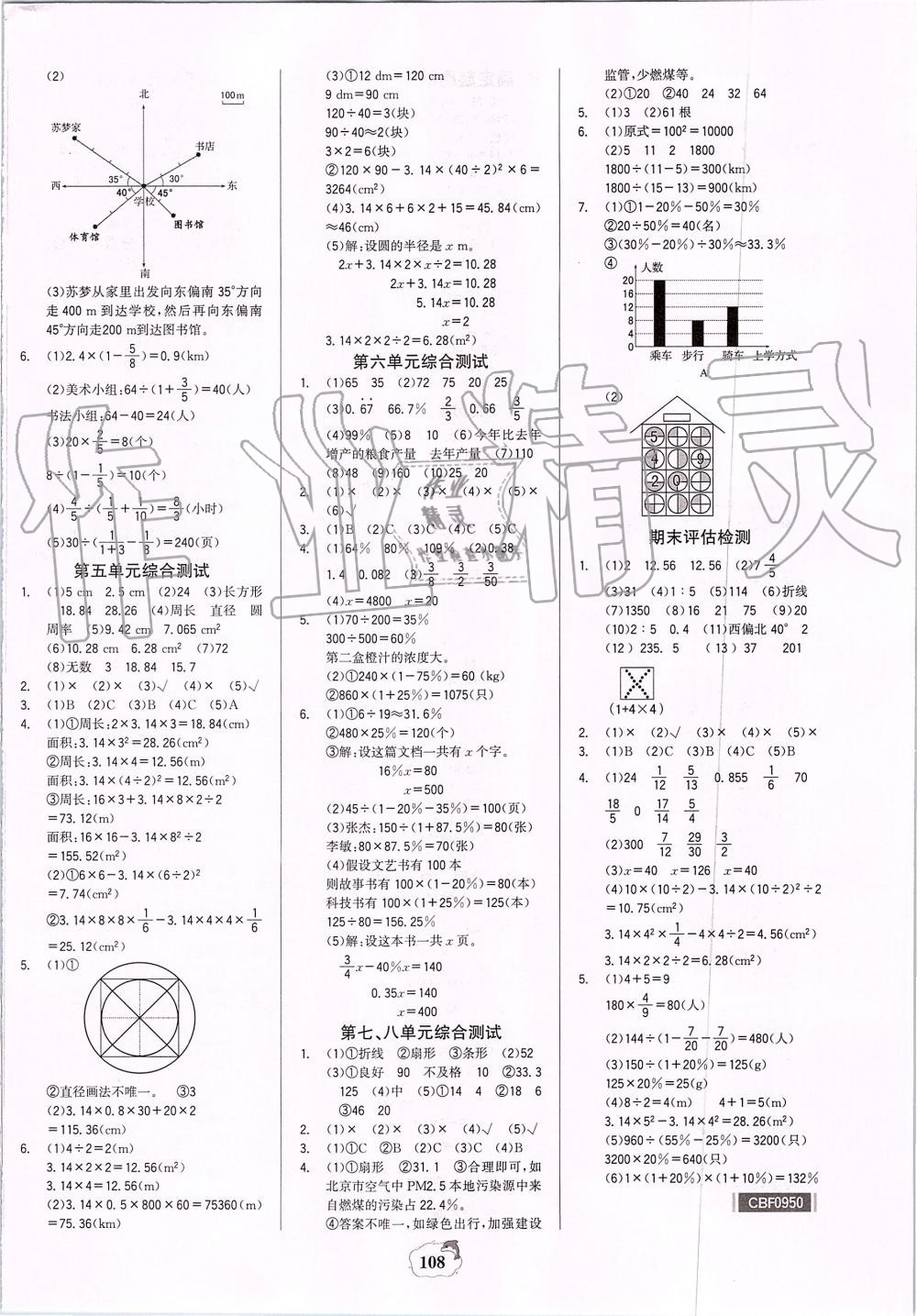 2019年世紀(jì)金榜金榜小博士六年級(jí)數(shù)學(xué)上冊(cè)人教版 第8頁(yè)