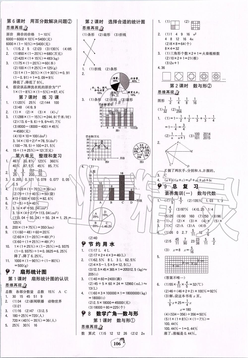 2019年世紀(jì)金榜金榜小博士六年級數(shù)學(xué)上冊人教版 第6頁