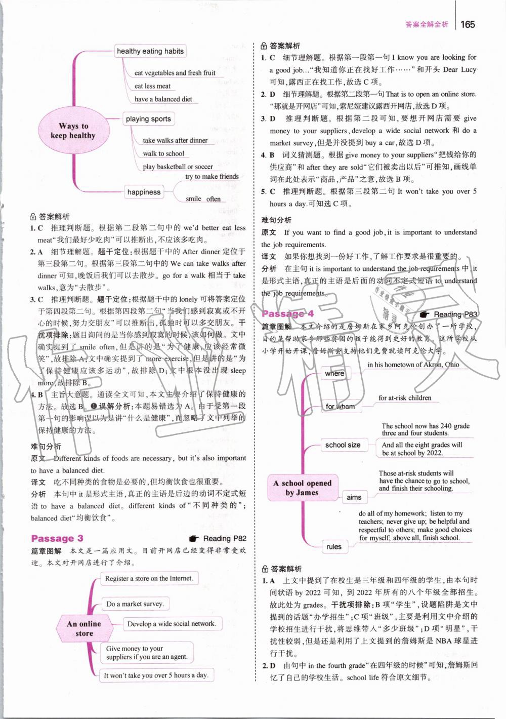 2019年53English英語(yǔ)完型填空與閱讀理解七年級(jí) 第31頁(yè)