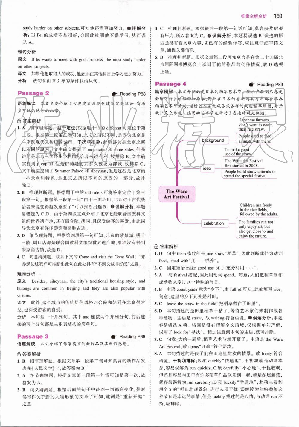 2019年53English英語(yǔ)完型填空與閱讀理解七年級(jí) 第35頁(yè)