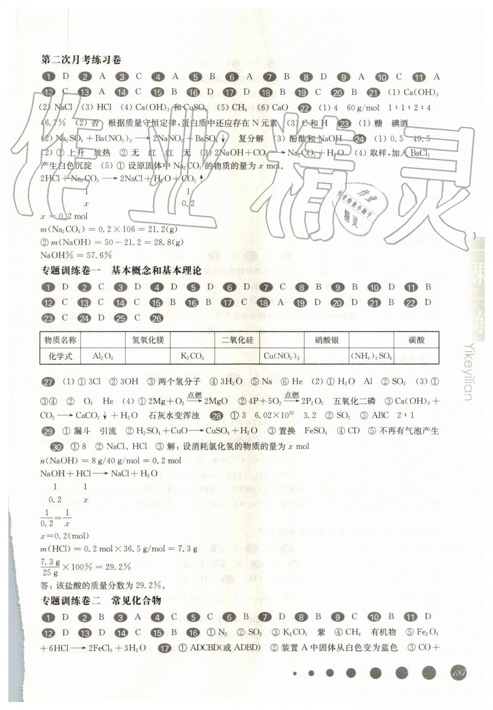 2019年華東師大版一課一練九年級化學(xué)全一冊滬教版增強(qiáng)版 第13頁