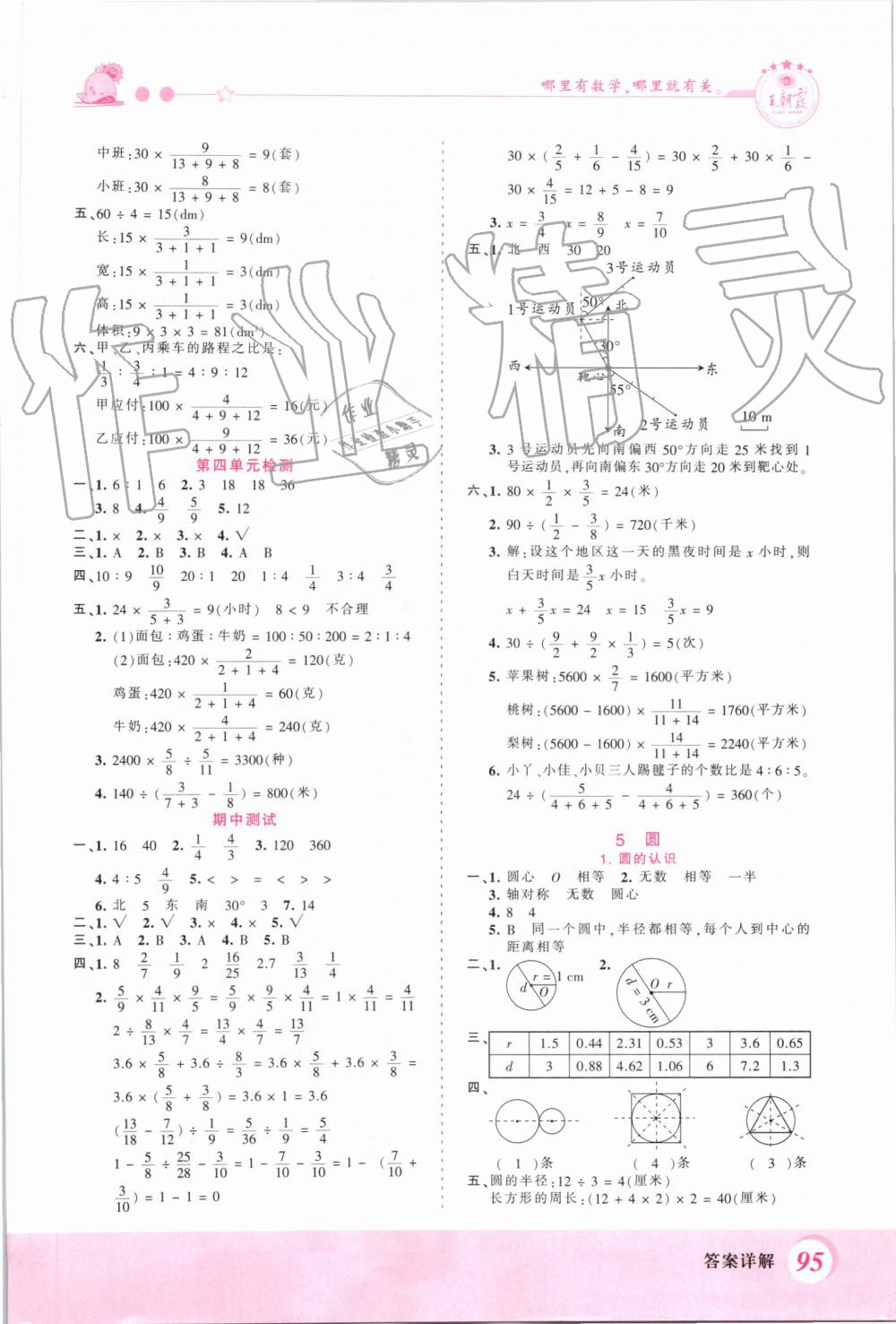 2019年創(chuàng)維新課堂六年級(jí)數(shù)學(xué)上冊人教版 第7頁