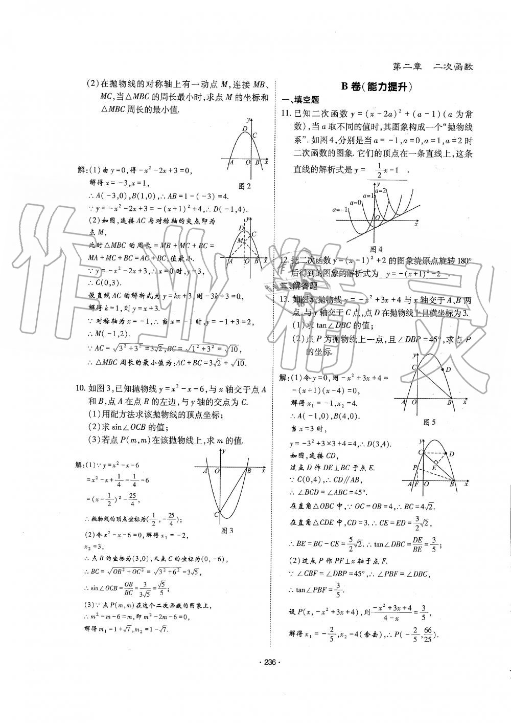 2019年蓉城优课堂给力A加九年级数学全一册北师大版 第237页