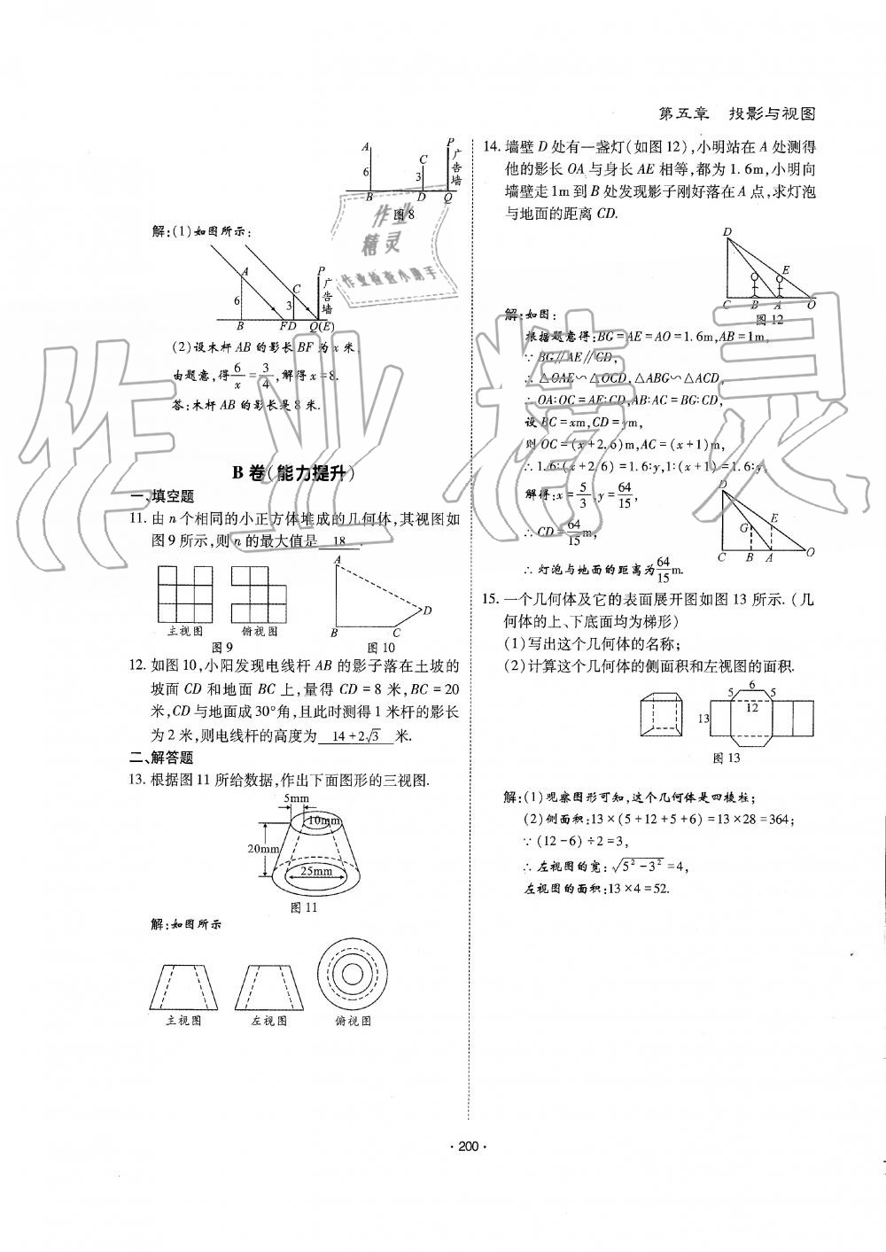 2019年蓉城优课堂给力A加九年级数学全一册北师大版 第201页