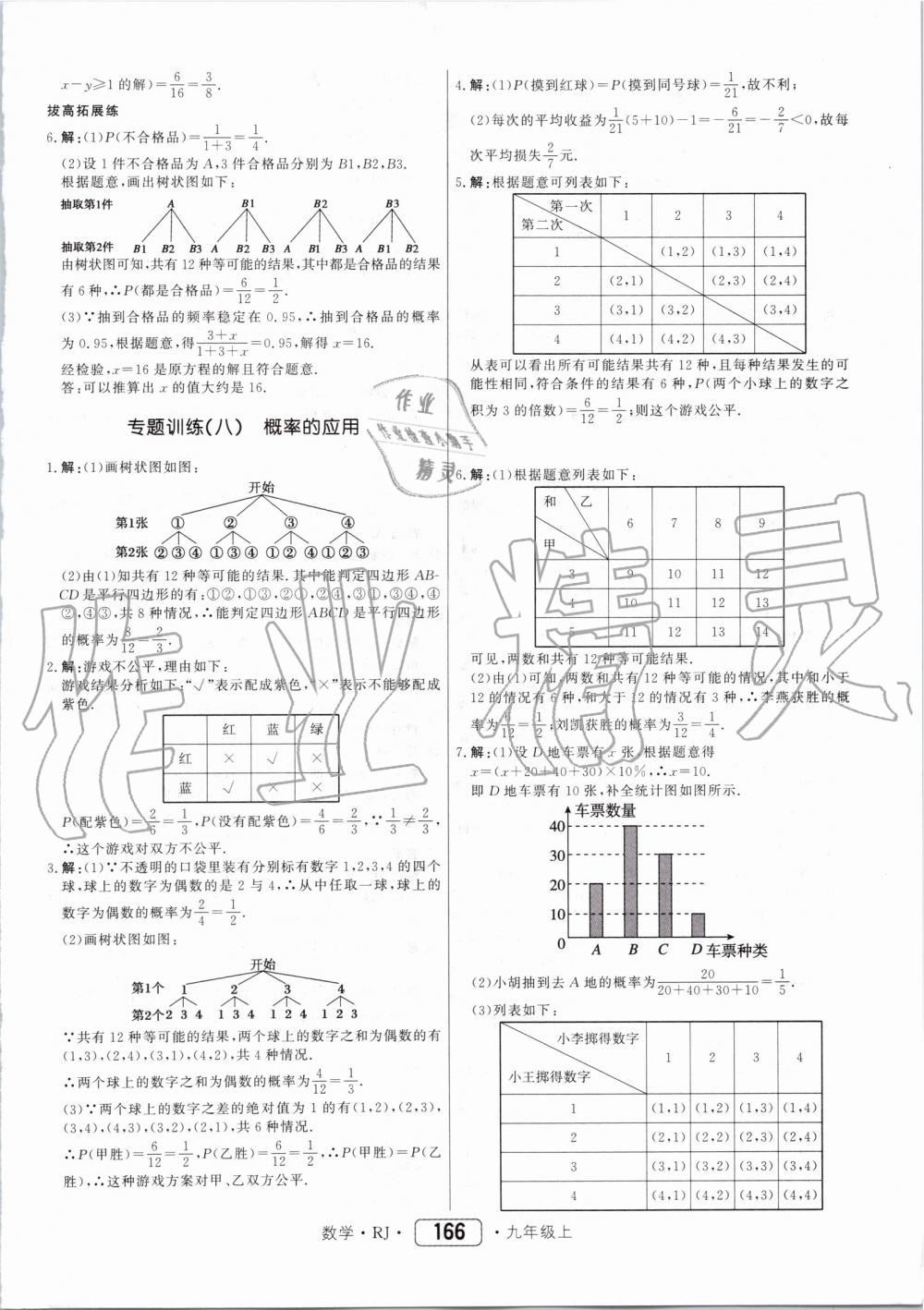 2019年紅對勾45分鐘作業(yè)與單元評估九年級數(shù)學(xué)上冊人教版 第38頁